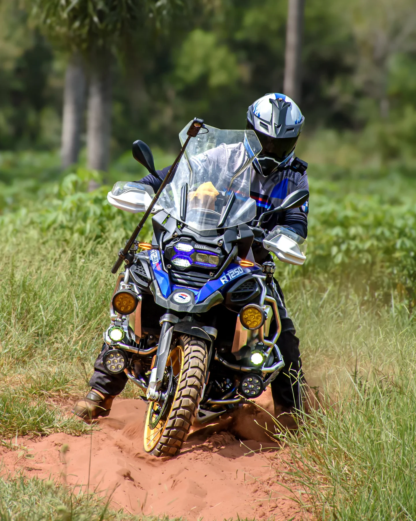 La ruta del viaje en moto por Sudamérica